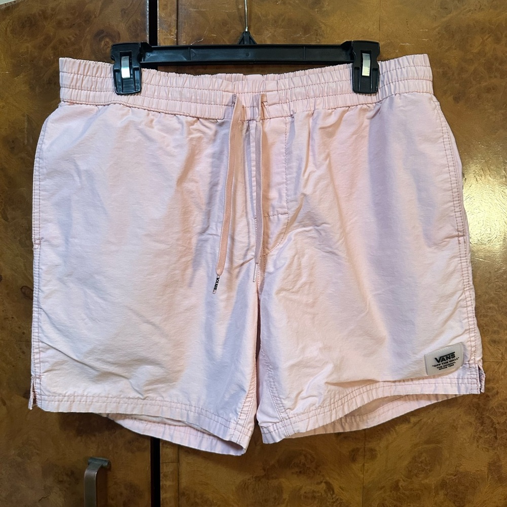 Vans Men's Light Pink Athletic Shorts